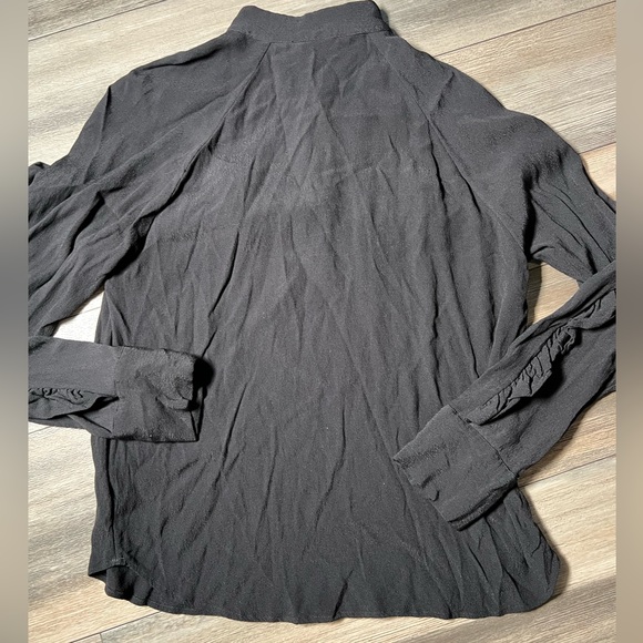 & Other Stories Black Beautiful Blouse- 10 - Picture 6 of 10